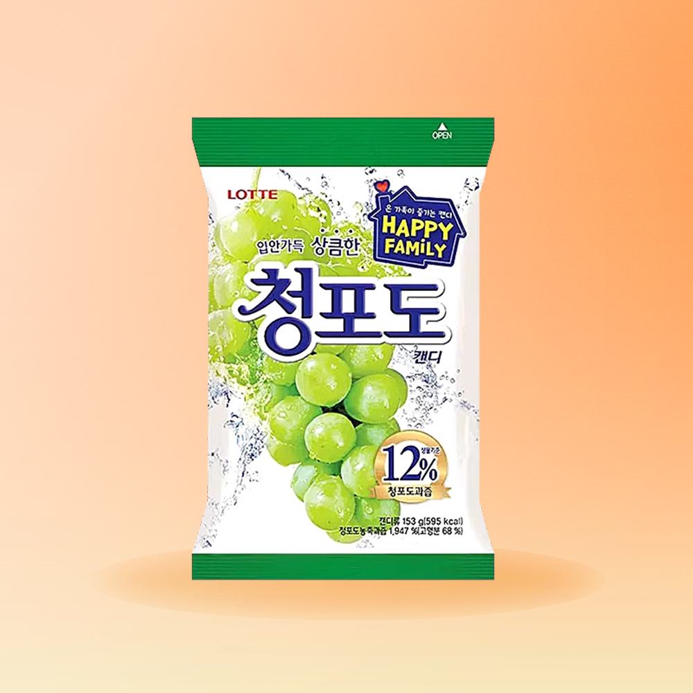 Lotte - Caramelle al gusto di uva verde